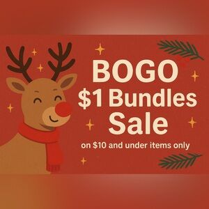 ✨ BOGO $1 Bundle Sale! ✨ (Eligible for $10 and below items only)
